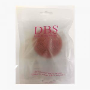 Sachet eponge konjac DBS à l'argile rouge