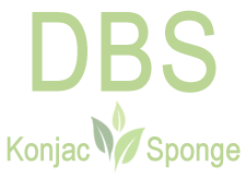 logo DBS konjac sponge clair